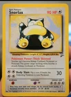 Snorlax Base Set 2 30/130 Rare Vintage Pokemon Card TCG WOTC