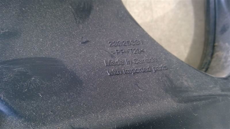 2017-2024 CHEVROLET COLORADO WINDSHIELD DEFROSTER OUTLET DUCT 23325331