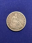 1876-S Seated Liberty Half Dollar 50c Fine Condition Pulled From Storage 🔥