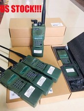 US SHIP TRI AN/PRC 152 Multiband 12.6V Handheld Radio 15W MBITR Aluminum Shell