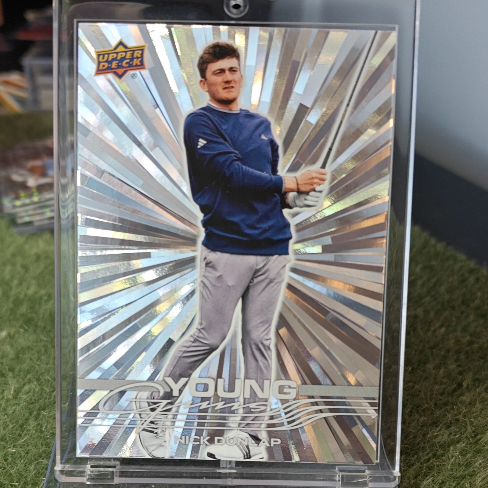Upper Deck 2026 Golf Nick Dunlap Young Guns Outburst #105 PGA Tour Card