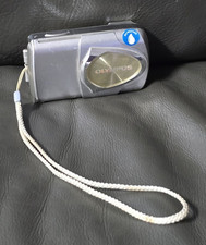 Olympus Stylus 400 Digital Camera 4.0 MP 3X Zoom Silver LCD - New Battery Tested