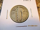 1927 STANDING LIBERTY SILVER QUARTER        60