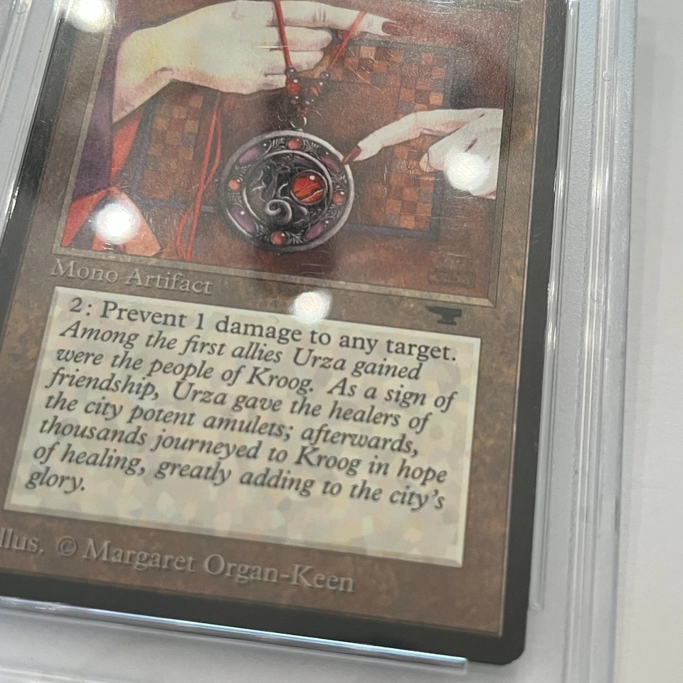 1994 Magic the Gathering Card Antiquities Amulet of Kroog PSA 10 MTG Card - Image 2 of 4