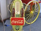 VINTAGE 1941 COCA COLA METAL THERMOMETER