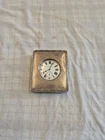 Antique Sterling Silver Goliath Watch Travel Case Doxa Watch.