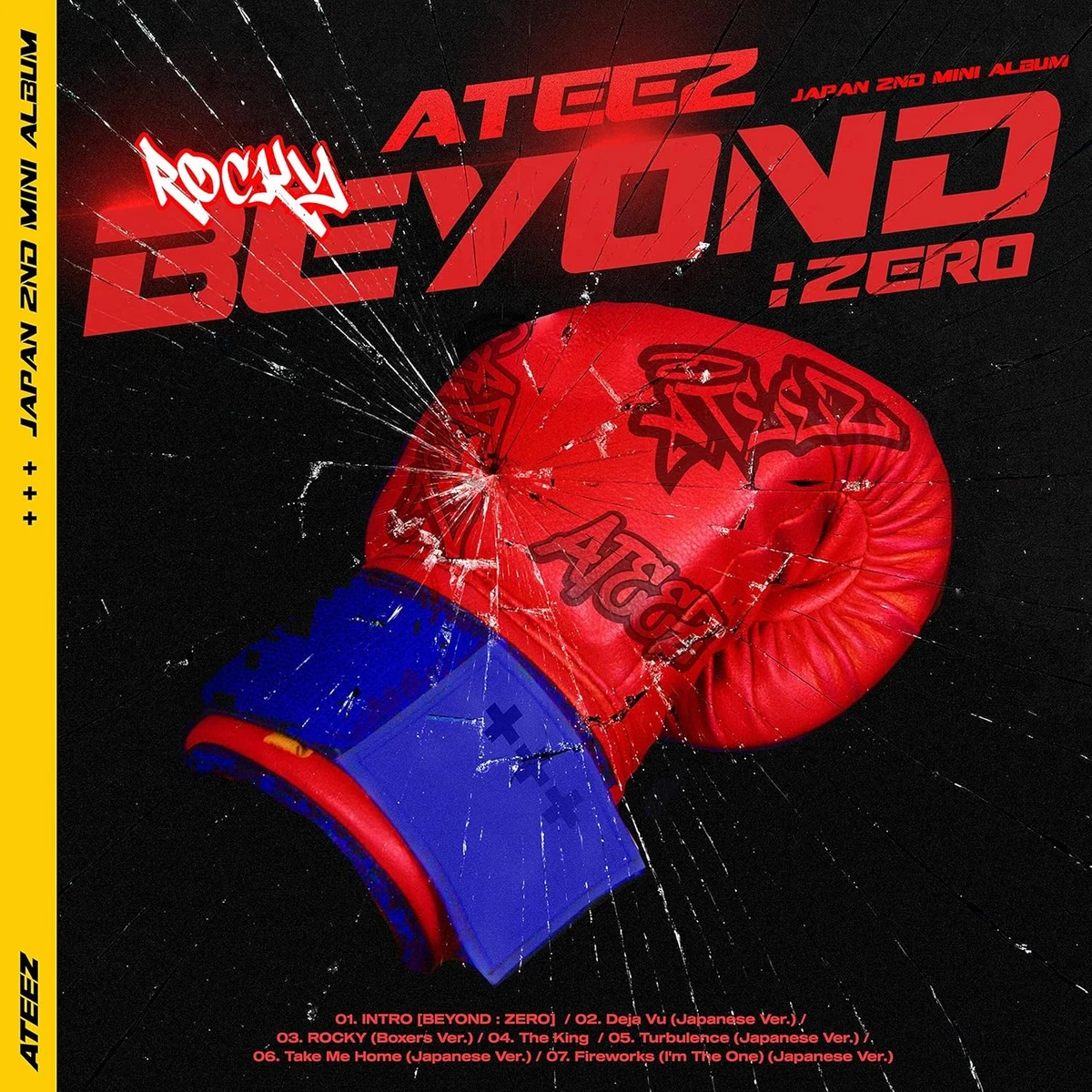 New ATEEZ -BEYOND ZERO- First Limited Edition Type A CD DVD from Japan