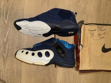 Nike Air Zoom GP OG 1998 Azul Marino Gary Payton Talla 14 Tenis con Caja