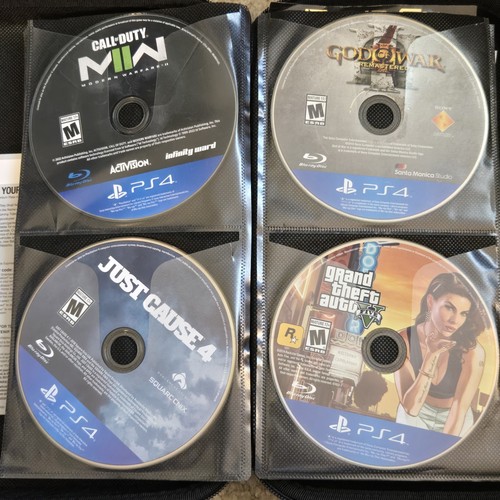 24 Ps4 Loose Discs Lot Sony Playstation 4 Untested GTA V Call of Duty Spiderman - Picture 4 of 7
