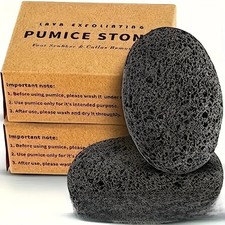 Natural Pumice Stone for Exfoliation - Unscented,Foot & Hand Foot File, Remover