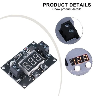 12V Battery Low Voltage Protector Auto Control Power Switch Module for Vehicles