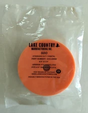 LAKE COUNTRY SDO-22650 6.5" ORANGE FOAM POLISHING PAD FITS 6" BACKING PLATE