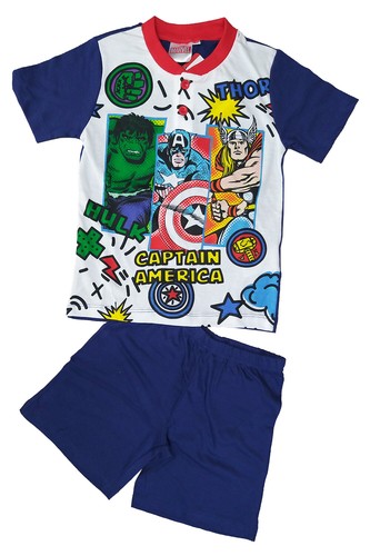 Pigiama Bimbo Corti cotone Disney Mickey Spiderman Gormiti 44 gatti 3/8 anni - Picture 10 of 11