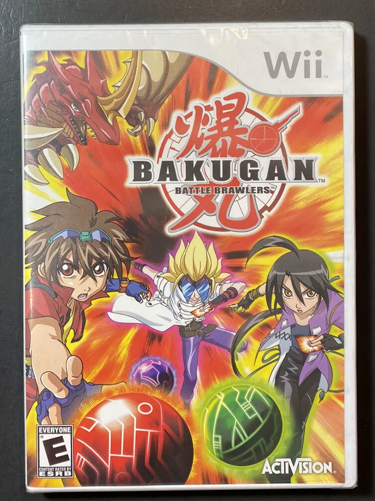 Wii BAKUGAN BATTLE BRAWLERS VIDEO GAME BRAND NEW SEALED