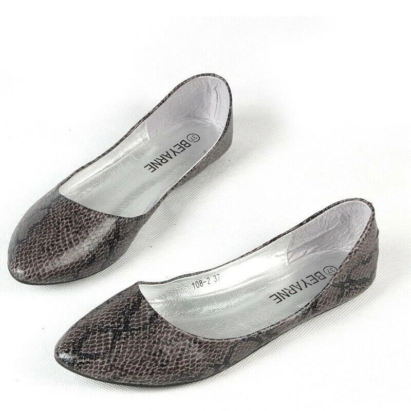 Gray flats for best sale women