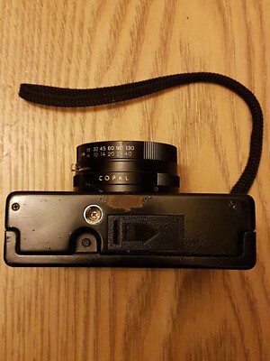 Yashica Electro 35 MC with Yashinon - DX f2.8 40mm Lens. With a