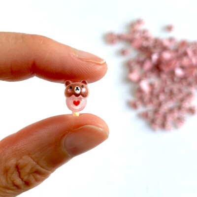 Valentinstag Liebe Herz Charms Nail Art Handwerk rosa Liebesherz süß Kawaii Geschenk
