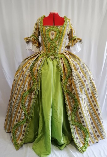 Historisches Trachtenkleid 1700 Gran Dame Campagna