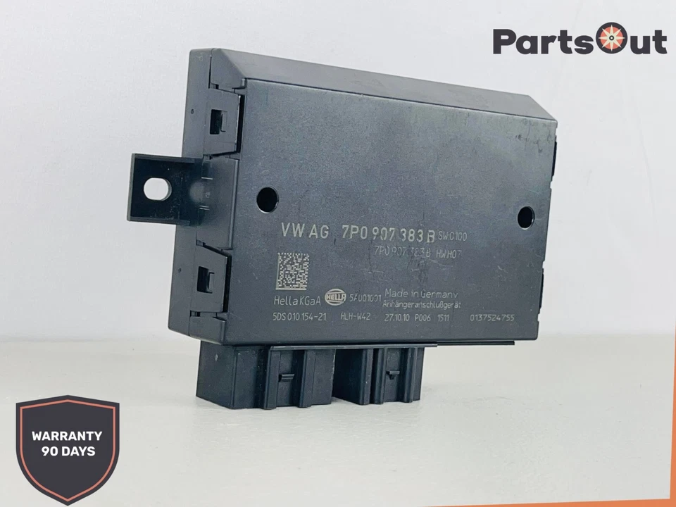 2011-2014 VOLKSWAGEN TOUAREG TRAILER TOW HITCH BRAKE CONTROL MODULE OEM - Image 2 of 4