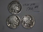BUFFALO NICKEL 1936,1936D,1936s SET INDIAN HEAD 5 CENT 1936-P,1936-D,1936-S lot4