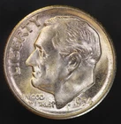 1954 S ROOSEVELT DIME FRESH FROM ORIGINAL ROLL-LOT 5233