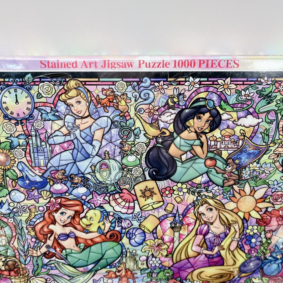 Disney Princess Collection Stained Glass 1000pcs Jigsaw puzzle