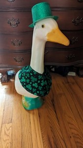 Goose Geese clothes outfits 25-27" LARGE  St. Patrick's Irish