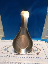 OGGI Stainless Steel Spoon Rest- Long Handle Holds Kitchen Utensils in Place