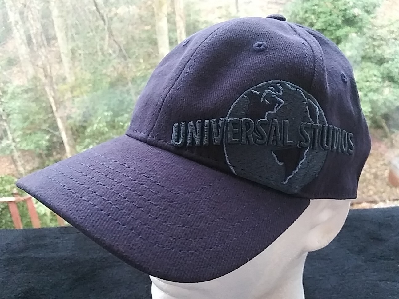 Universal Studios Navy Blue Baseball Hat 100% Cot… - image 8