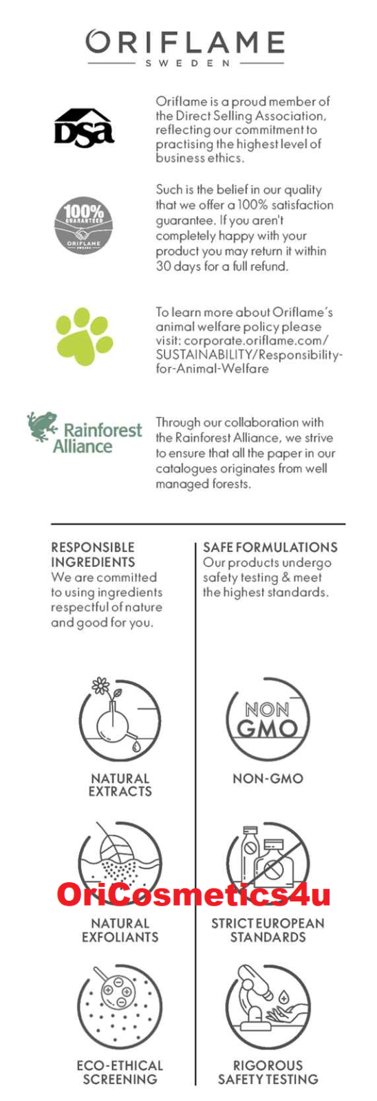 Oriflame Plisse Lipstick Case with KeyRing In Textured Saffiano Faux