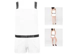 New With Tags & Hanger - Calvin Klein White Romper Suit / Bodysuit - Size Medium