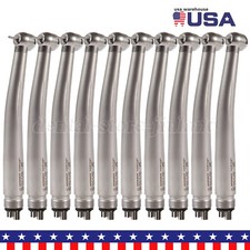 10 Yabangbang Dental High Speed Handpiece Push Turbine 4 Holes Fit NSK Pana Max