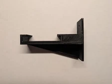 O Scale Train Track Wall Mount Bracket