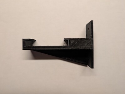 O Scale Train Track Wall Mount Bracket