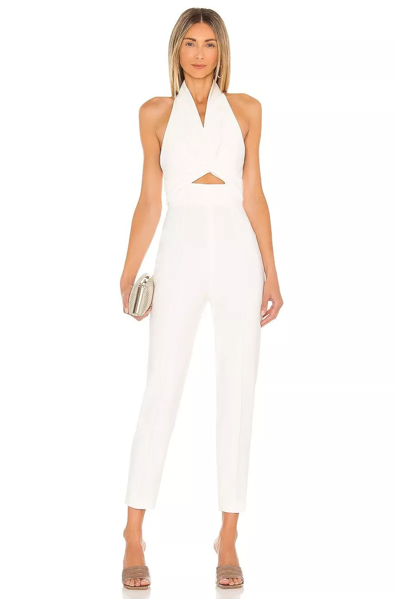 Misha collection sales white jumpsuit