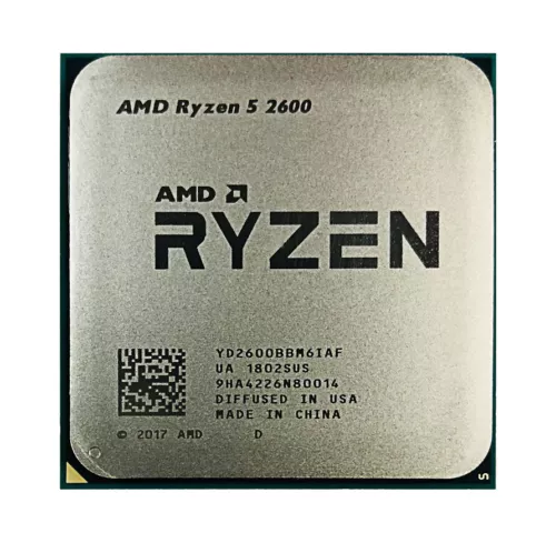 AMD Ryzen 5 2600 R5 2600 3.4GHz Six-Core Twelve-Core 65W CPU Processor - Picture 1 of 1