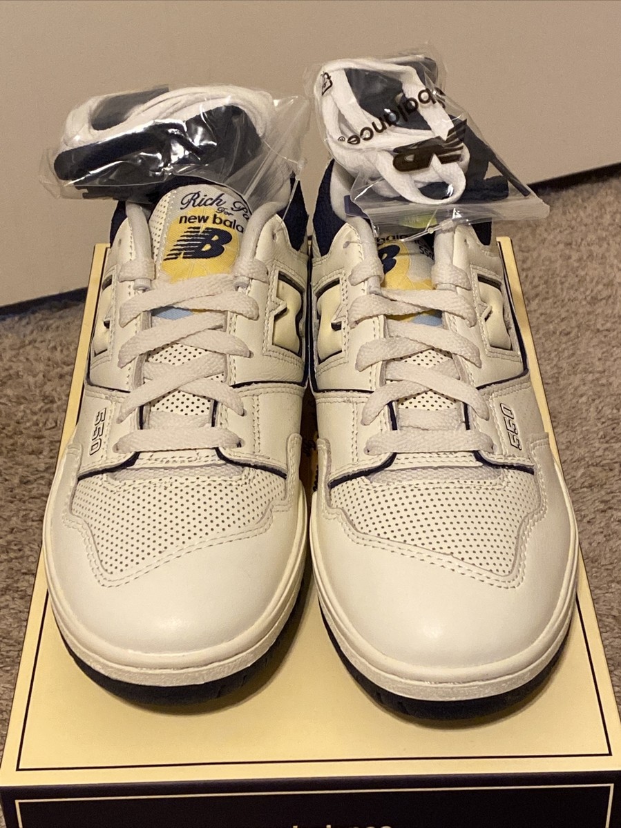 Rich Paul New Balance 550 Size 8 NEW BB550RP1 2021 Cream Navy