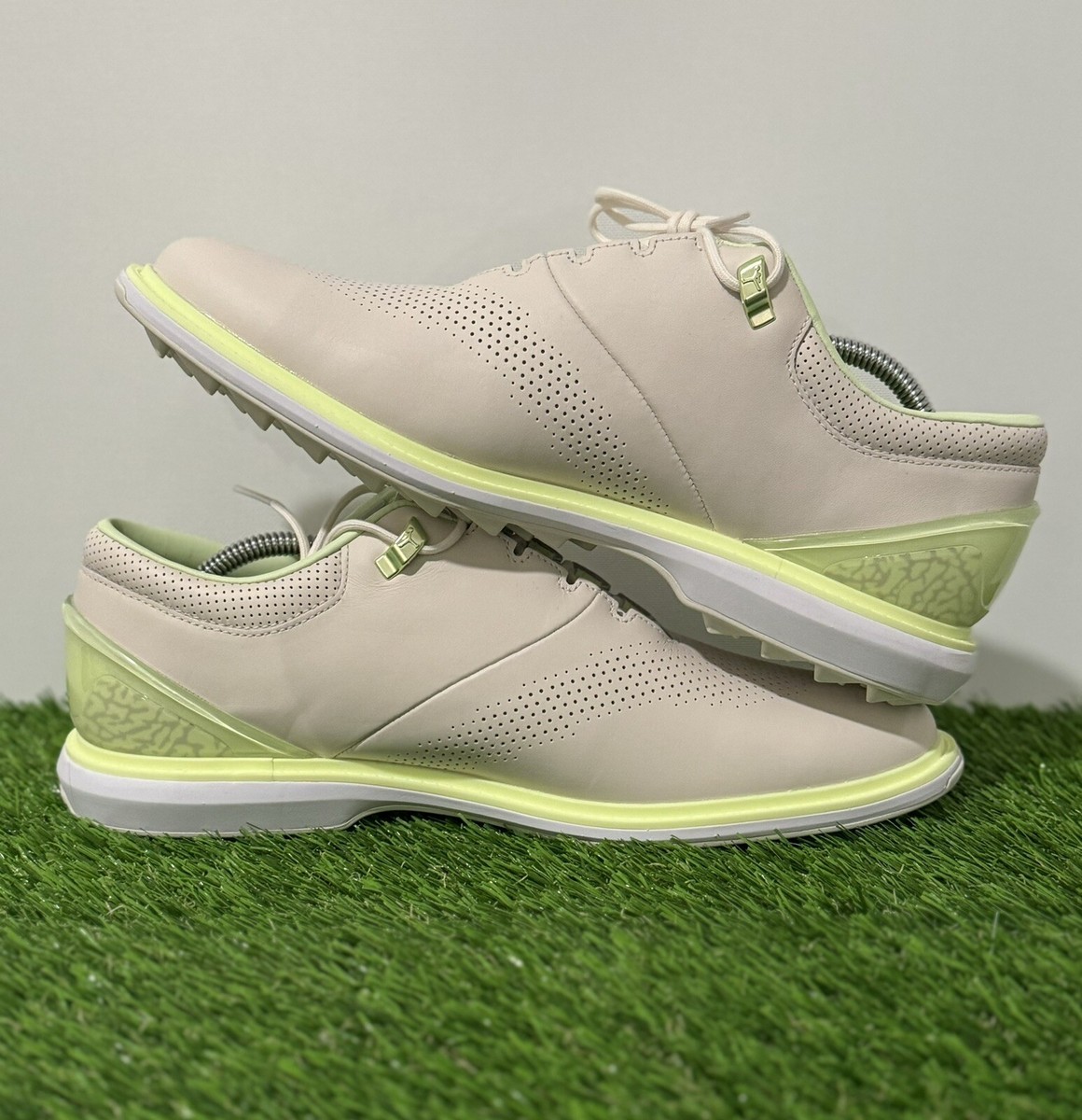 Nike Air Jordan ADG 4 Golf Shoes Phantom Barely Volt DM0103  display picture 3