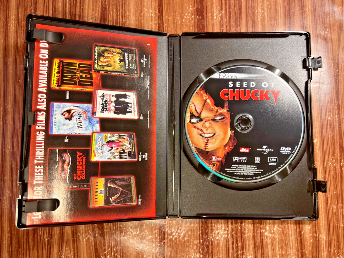 Seed of Chucky DVD Jennifer Tilly Redman 2005 Horror Movie Slasher