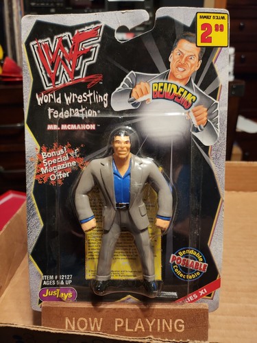 1999 Just Toys WWF Bend-Ems Series 11 Mr. McMahon ...