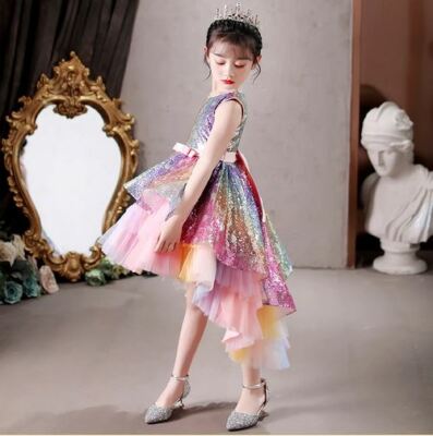 unicorn princess tutu dress Rainbow Unicorn Princess Tulle Dress: Optional Wings