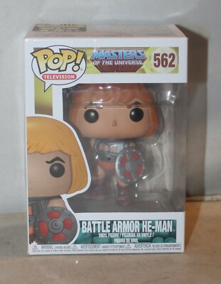 BATTLE ARMOR HE-MAN MASTERS OF THE UNIVERSE Vinyl Figure 562 Funko POP