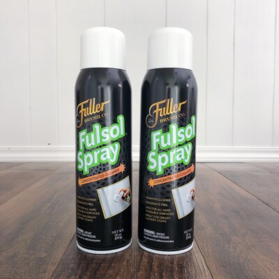 Fuller Fulsol Foam Spray (2 pack) 18oz Multi Purpose Cuts Grease And Grime