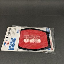 Face Mask Masks of Honor with USA Print Made in the USA New in Package