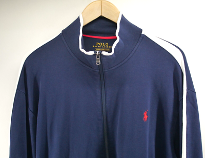 Polo Ralph Lauren Track Jacket Men's XL Blue Navy