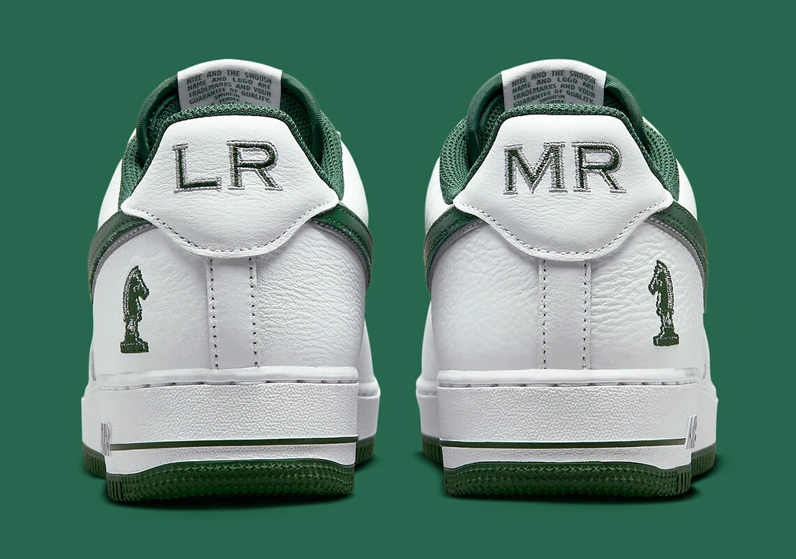 Nike Air Force Low Shoes Lebron Four Horsemen White Green FB9128