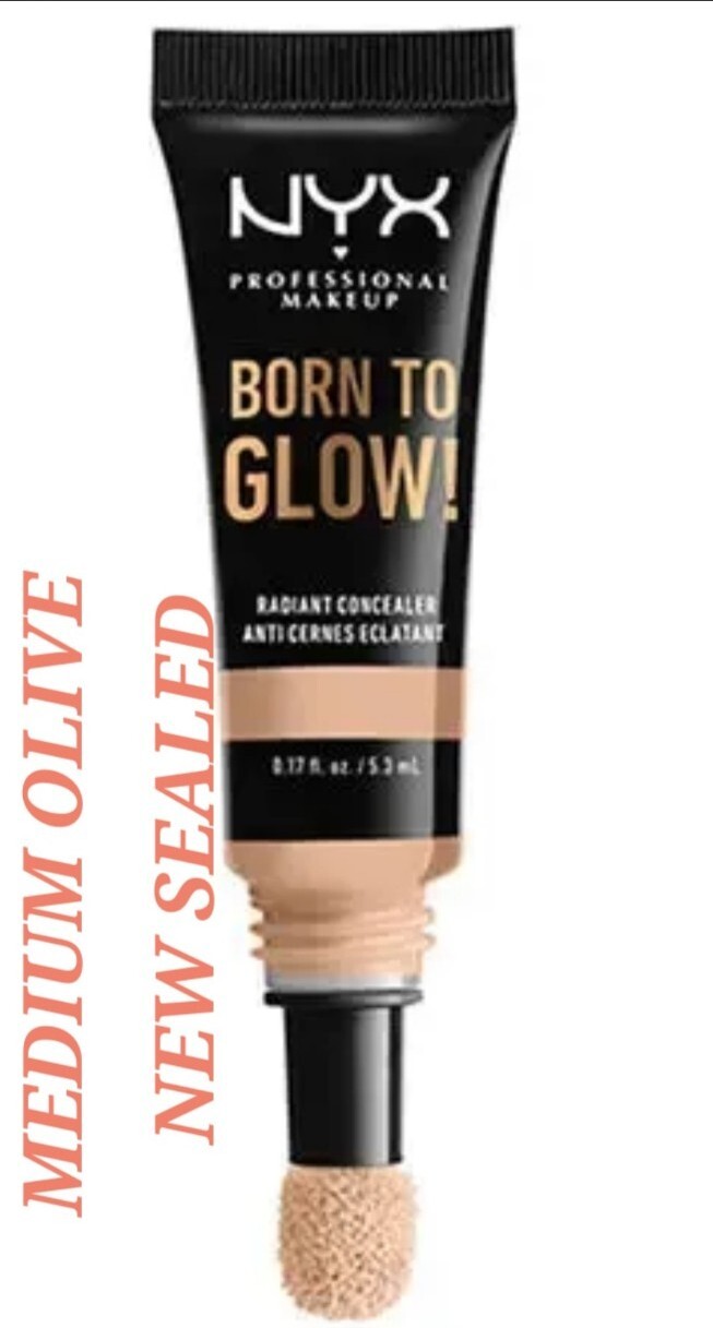 Nyx Professional Makeup Born To Glow Radiant Concealer Medium Coverage - Medium Olive - Image 3
