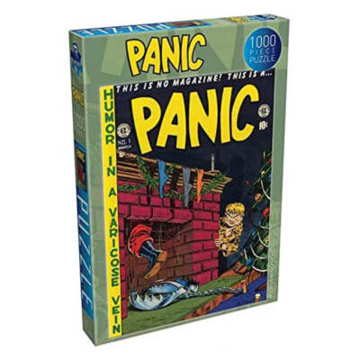 Renegade Games Panic Puzzle Number 1 1000 Pieces Unique Ages 13 Years and Up