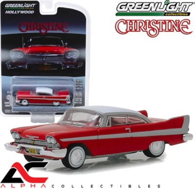 GREENLIGHT 44830C 1:64 1958 PLYMOUTH FURY CHRISTINE HOLLYWOOD SERIES 23