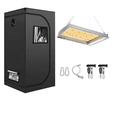 Hydroponic Tent with AL600W Light LED Sunlike Full Spectrum Lamp for Indoor